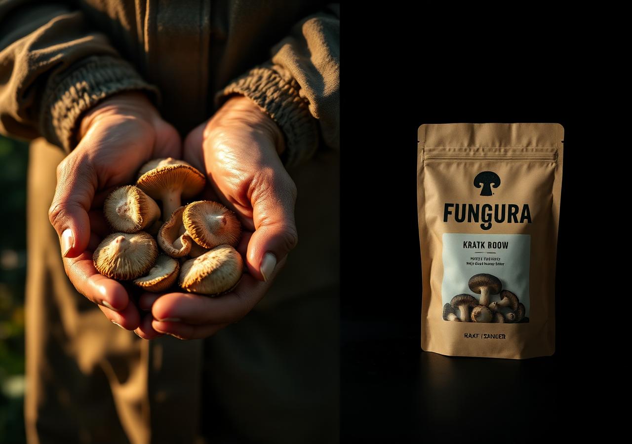 From a farmer's hands to the Fungura kraft pouch